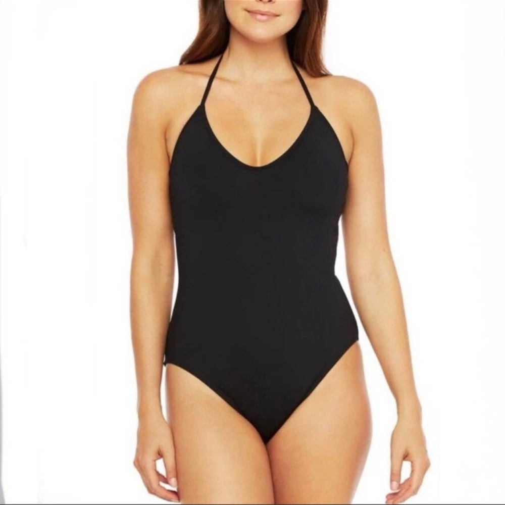 La Blanca One Piece Halter swimsuit size 10